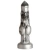 Creature Cocks Night Prowler Silicone Dildo, Silver