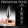 Premium silicone plug held in a hand