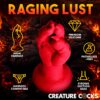 Creature Cocks Demon Claw Fisting Silicone Dildo - Red, 8.6inch
