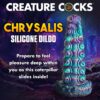 Creature Cocks Chrysalis Silicone Dildo - Multicolour, 7.7inch