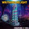 Creature Cocks Chrysalis Silicone Dildo - Multicolour, 7.7inch