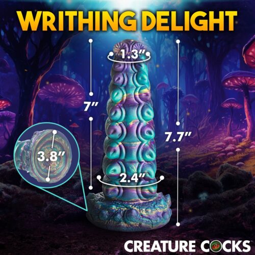 Creature Cocks Chrysalis Silicone Dildo - Multicolour, 7.7inch