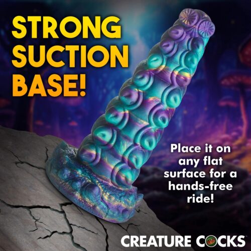 Creature Cocks Chrysalis Silicone Dildo - Multicolour, 7.7inch