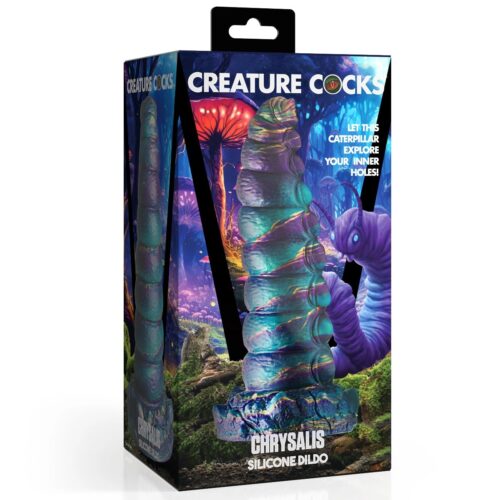 Creature Cocks Chrysalis Silicone Dildo - Multicolour, 7.7inch