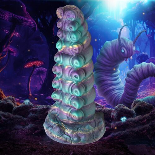 Creature Cocks Chrysalis Silicone Dildo - Multicolour, 7.7inch