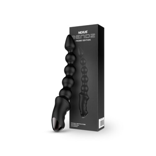 Nexus Bendz Bendable Vibrating Anal Probe - Black