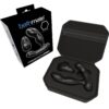 Bathmate Prostate Pro vibrating butt plug set in black, shown in a carrying case