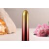 Rocks Off Debutante Bullet Vibrator - Gold Red