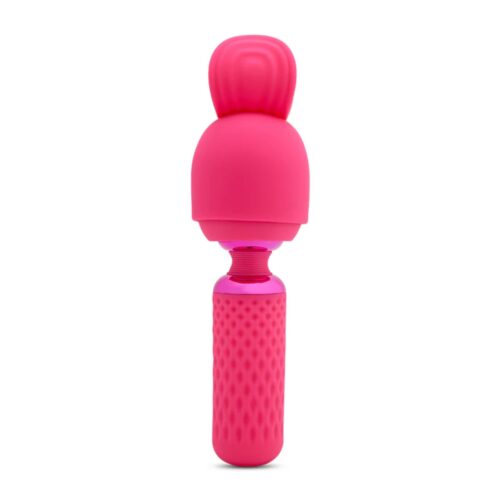 Nu Sensuelle Harlow Nubii Mini Wand Vibrator in pink