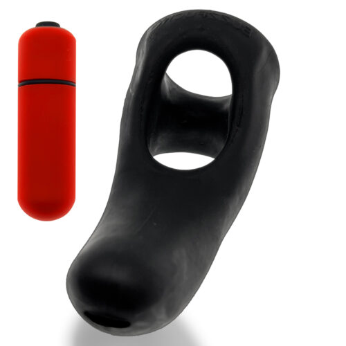 buzzfuck_hunkyjunk_tar_ice_006jpg Hunkyjunk Buzzfuck Sling With Taint Vibe Vibrating Cock Sling – One Size