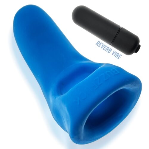 buzzfuck_hunkyjunk_teal_ice_009jpeg Hunkyjunk Buzzfuck Sling With Taint Vibe Vibrating Cock Sling - One Size