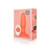 B-Vibe Rimming Vibrating Butt Plug packaging, showcasing the product and remote control