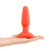 B-Vibe Rimming Vibrating Butt Plug in a hand