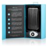 B-Vibe Rimming Vibrating Butt Plug in a black case with remote control
