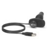 Black b-Vibe product with USB cable