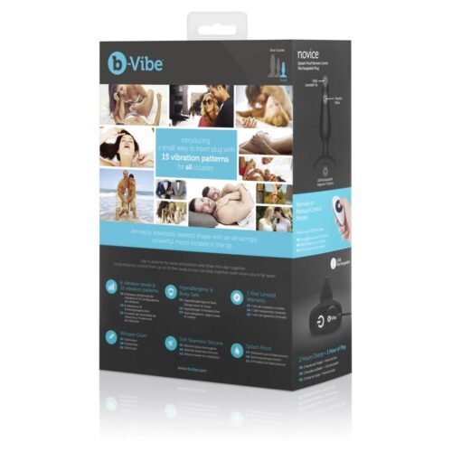 b-Vibe product packaging with 15 vibration patterns