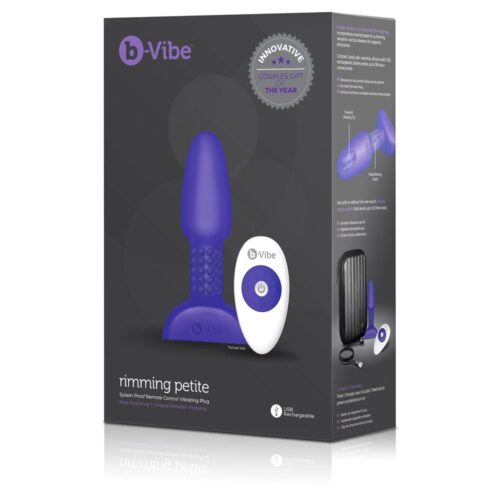 b-Vibe Rimming Petite vibrating plug packaging