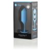 Snug plug 3 weighted silicone plug in blue
