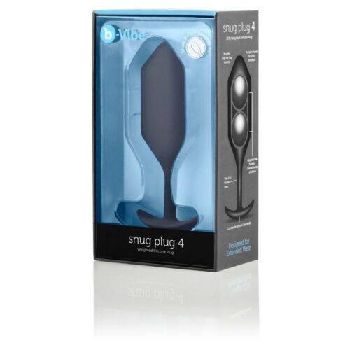 snug plug 4 weighted silicone plug in packaging