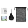 B-Vibe Classic Enema Bulb Douche - Black, One Size