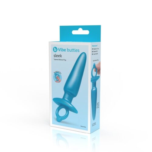 b-Vibe Butties Sleek tapered silicone plug
