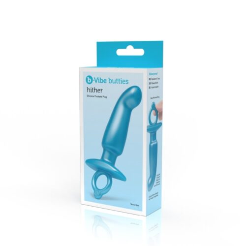 b-Vibe Hither silicone prostate plug packaging