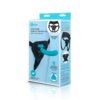 B-Vibe Every Body Strap On Harness Set With Silicone Dildo Peg - Blue, 6inch Dildo, Up to 68" Waist