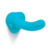B-Vibe Every Body Strap On Harness Set With Silicone Dildo Peg - Blue, 6inch Dildo, Up to 68" Waist
