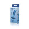 b-Vibe Butties Thumb silicone prostate plug, blue packaging