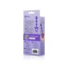b-Vibe Zip anal beads in purple, showcasing product details and QR code
