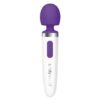 Bodywand USB Multi Function Wand Vibrator in purple, featuring a rounded tip and controls