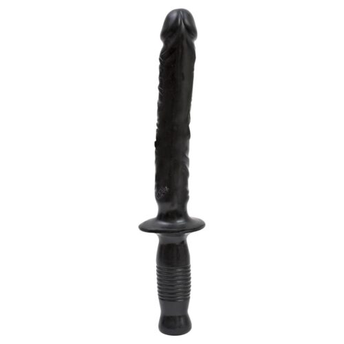 Doc Johnson Classic Man Handler Dildo - Black