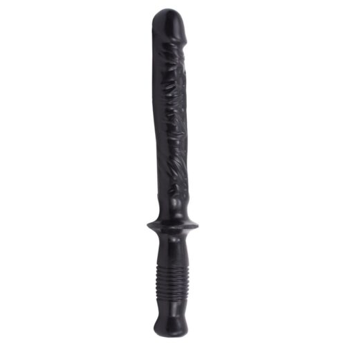 Doc Johnson Classic Man Handler Dildo - Black