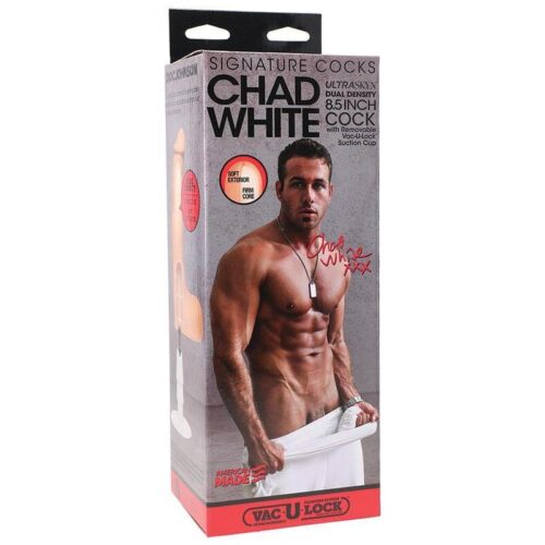dj8160-19-bx_1jpg Signature Cocks Chad White Ultrskyn Cock - Vanilla, 8.5inch