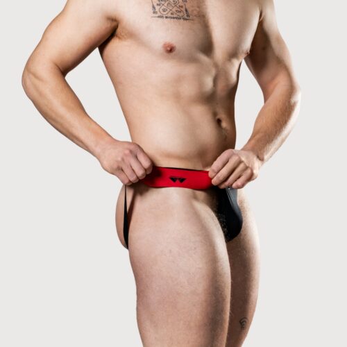 Meyer Marketing Limited Edition Jockstrap - Black/Red
