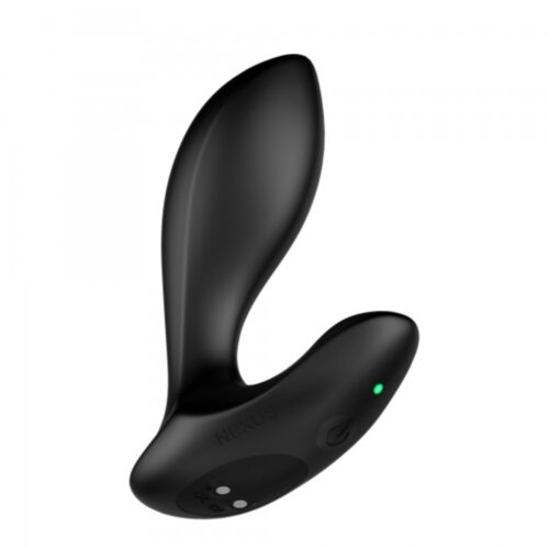 Nexus Duo Remote Control Beginner Vibrating Butt Plug in black