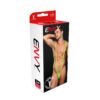 Men's slingshot underwear packaging featuring a model
