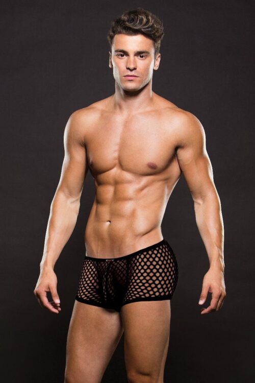Envy Modern Fishnet Trunk – Black, M/L
