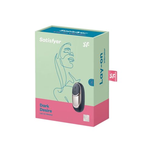 Satisfyer Dark Desire Air Pulse Vibrator - Blue