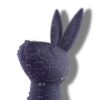 You Love Me Give Me Bunny Vibrator & Cock Ring Set - Black & Purple, One Size