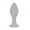 Glas Glass Butt Plug - Clear