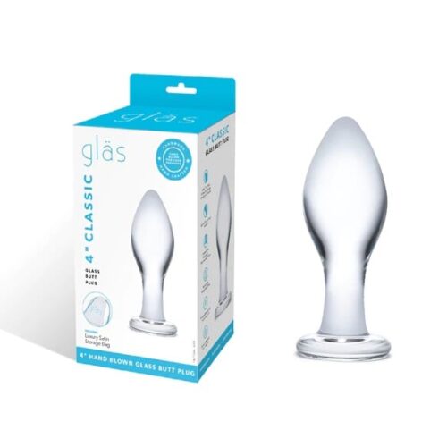 Glas Glass Butt Plug - Clear