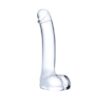 Glas Realistic Curved Glass Dildo – Clear