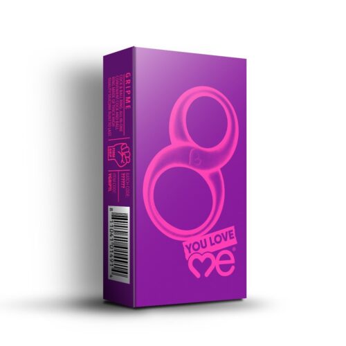 gripme_12jpg You Love Me Grip Me Cock & Ball Ring - Green, One Size