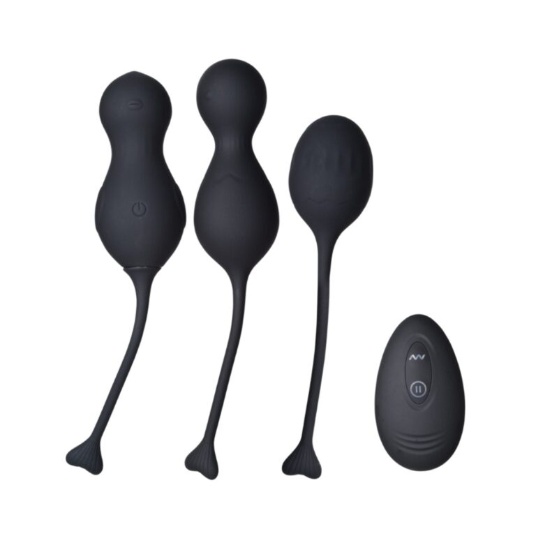 Inty Toys Blaze Vibrating Kegel Ball Set – Black