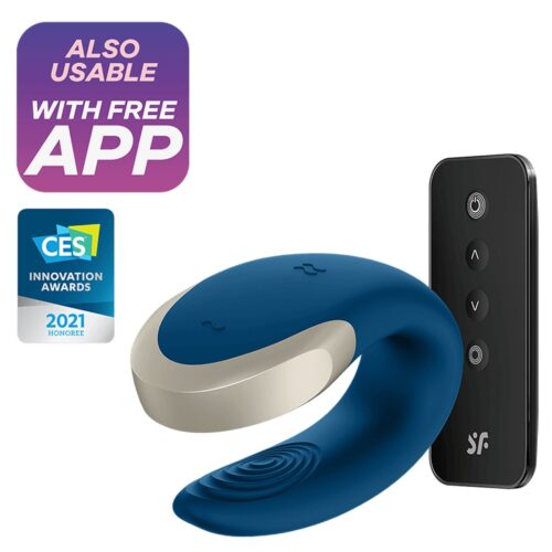 Satisfyer Double Love Partner Vibrator with remote control