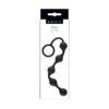 Me You Us Onyx Silicone Anal Beads - Black, One Size