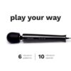 Le Wand Powerful Plug In Vibrating Wand Massager with 6 vibration patterns and 10 speeds