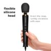 Le Wand Powerful Petite Plug In Wand Vibrator with flexible silicone head