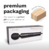 Le Wand Powerful Petite Plug-In Wand Vibrator in premium packaging